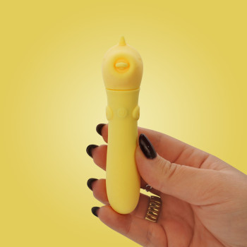 Вібратор-єдиноріжка Unihorn USB Bullet – Bean Blossom, віброкуля, USB-зарядка, 10 режимів