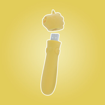 Вібратор-єдиноріжка Unihorn USB Bullet – Bean Blossom, віброкуля, USB-зарядка, 10 режимів