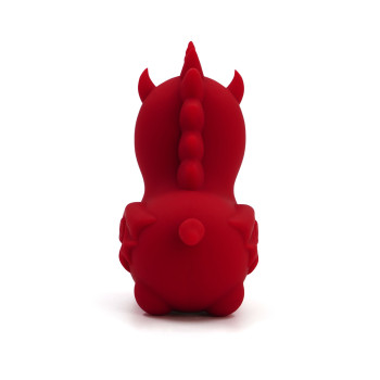 Вібратор-єдиноріжка Unihorn – Blaze Diablo, пестливий роздвоєний язичок