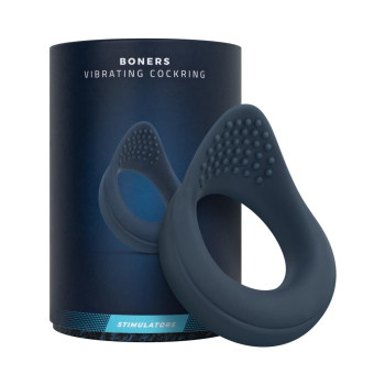 Эрекционное кольцо Boners Vibrating Cock Ring with Perineum Stimulation
