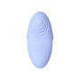 Смарт-вибратор для клитора Svakom Echo 2 Sky Blue, подогрев до 38 °C, съемная насадка на палец