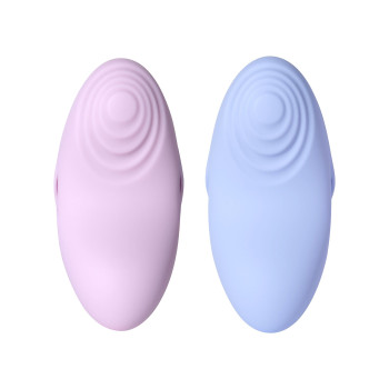 Смарт-вибратор для клитора Svakom Echo 2 Pink Lilac, подогрев до 38 °C, съемная насадка на палец