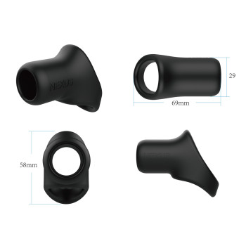 Эрекционное кольцо Nexus Rise Cock and Ball Sling, для члена и яичек, очень широкое