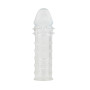 Насадка рельєфна Chisa SuperMe Extra Texture Sleeve із закритою головкою, прозора