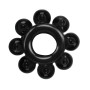 Набір ерекційних кілець Chisa Get Lock Cock Rings Set, чорний