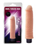 Вібратор реалістичний із рельєфом Chisa Real Touch XXX бежевий