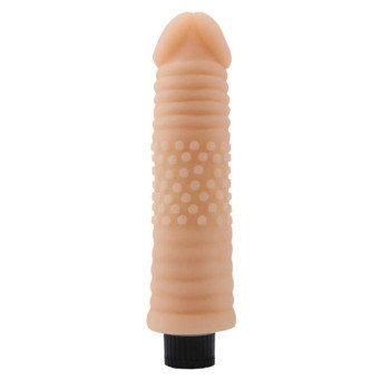 Вібратор реалістичний із рельєфом Chisa Real Touch XXX бежевий