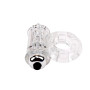 Ерекційне віброкільце Chisa Get Lock Vibrating Bull Ring, прозоре
