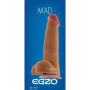 Фалоімітатор реалістичний із мошонкою EGZO MAD Ciberskin Impassioned Lover на присосці