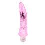 Вибратор прозрачный Chisa Crystal Jellie на батарейках, розовый