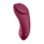 Вібратор у трусики з функцією керування смартфоном Satisfyer Sexy Secret червоний