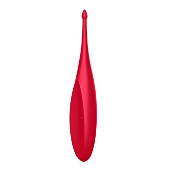 Вибратор для целенаправленной стимуляции Satisfyer Twirling Fun с гибкой шейкой, красный