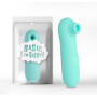 Вакуумный вибратор Chisa Irresistible Touch, бирюзовый