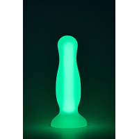 Анальна люмінесцентна пробка Dream Toys RADIANT Glow In The Dark зелена, S