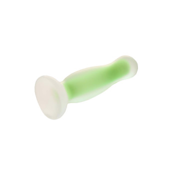 Анальная пробка люминесцентная Dream Toys RADIANT Glow In The Dark зеленая, S