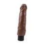 Реалистичный вибратор большого размера Chisa Real Touch XXX Vibration Hard On, коричневый