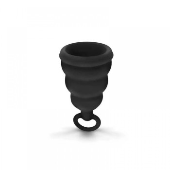 Менструальна чаша Gcup Gvibe, S, чорна, 6 х 3.5 см