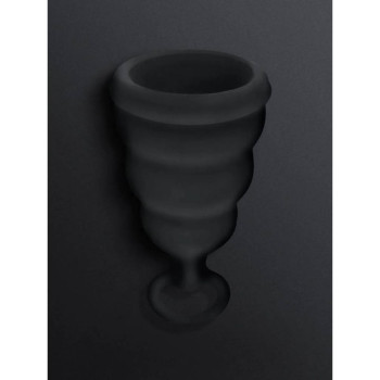 Менструальна чаша Gcup Gvibe, S, чорна, 6 х 3.5 см