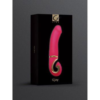 Вібратор нереалістичний Gjay Gvibe, рожевий, 22 см х 3.7 см