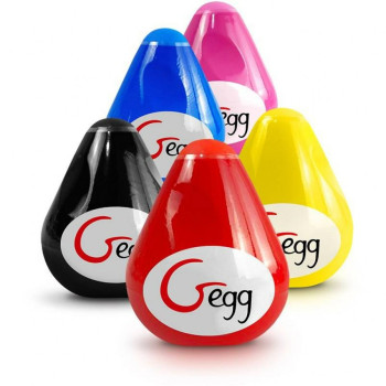 Мастурбатор багаторазове яйце NEW! Gvibe Gegg, синій (при покупці 3 од., тестер за 1 грн)