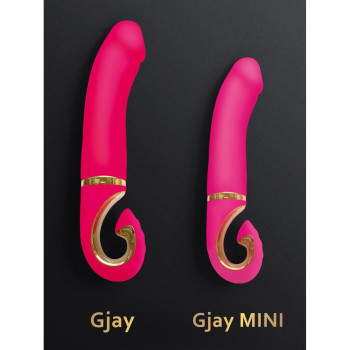 Вібратор нереалістичний Gjay Mini Gvibe, рожевий, 19 см х 3.5 см
