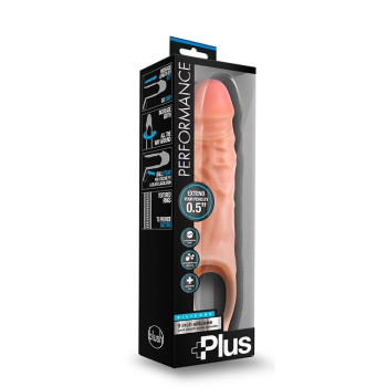 Насадка для увеличения пениса Blush Performance Plus телесная