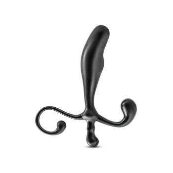 Масажер простати Blush Anal Adventures чорного кольору, 12.4 см х 2.5 см