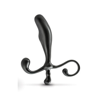 Масажер простати Blush Anal Adventures чорного кольору, 12.4 см х 2.5 см