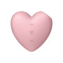 Кліторальний вакуумний вібратор Серце Satisfyer Cutie Heart, рожевий