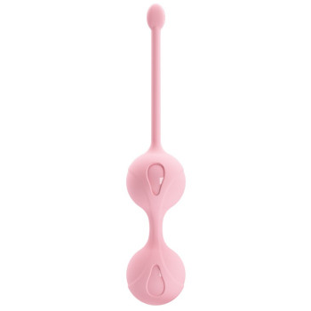Вагінальні кульки ніжно-рожевого кольору Kegel tighten up2