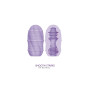 Мастурбатор міні з ребристим рельєфом Pretty Love Smooth Stripes Cupid X Egg, фіолетовий