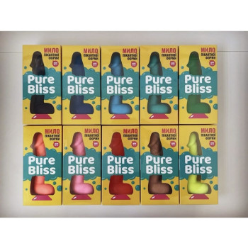 Мило член на присосці Pure Bliss BIG зелене, 18 см