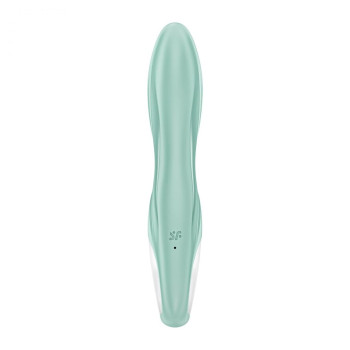 Надувний вібратор- кролик Satisfyer з функцією управління через додаток, м'ятний