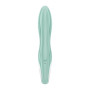 Надувний вібратор- кролик Satisfyer з функцією управління через додаток, м'ятний