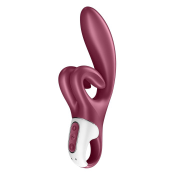 Вибратор кролик с тремя мощными двигателями Satisfyer Touch me для стимуляции клитора и половых губ
