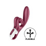 Вибратор кролик с тремя мощными двигателями Satisfyer Touch me для стимуляции клитора и половых губ
