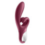 Вибратор кролик с тремя мощными двигателями Satisfyer Touch me для стимуляции клитора и половых губ