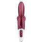 Вибратор кролик с тремя мощными двигателями Satisfyer Touch me для стимуляции клитора и половых губ