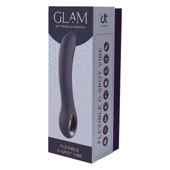 Гибкий вибратор для точки G Dream Toys Glam Flexible G-Spot, синий
