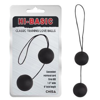 Вагінальні кульки Chisa Hi-Basic, чорний