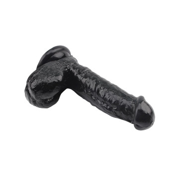 Фалоімітатор із присоскою Chisa Rubicon Gentle Black Penis, чорний