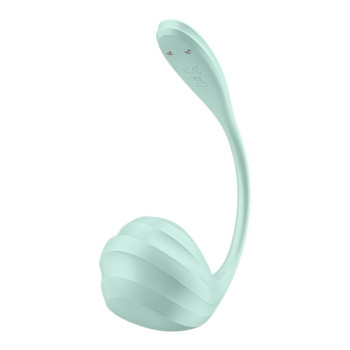 Смарт вібро-яйце Satisfyer Smooth Petal, м'ятний