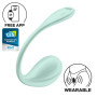 Смарт вібро-яйце Satisfyer Smooth Petal, м'ятний