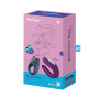 Набір вібромасажерів Satisfyer Partner Box 2 (Double Joy + Royal One), синій-фіолетовий