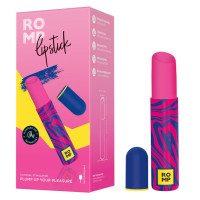 Кліторальний вібратор Romp Lipstick у вигляді губної памади, рожевий