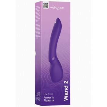 Смарт-Мікрофон вібромасажер We-Vibe Wand 2, фіолетовий
