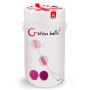 Кулі вагінальні Gvibe Geisha Balls 2 для тренування інтимних м'язів, рожеві