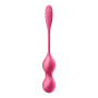 Вагінальні кульки з вібрацією Satisfyer Love Birds 2, що працюють від програми, рожеві