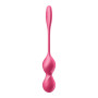 Вагінальні кульки з вібрацією Satisfyer Love Birds 2, що працюють від програми, рожеві