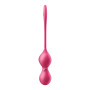 Вагінальні кульки з вібрацією Satisfyer Love Birds 2, що працюють від програми, рожеві